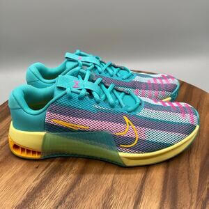Nike Metcon 9 AMP Shoes Mens 7.5 Dusty Cactus Fierce Pink Lifting Workout EUC